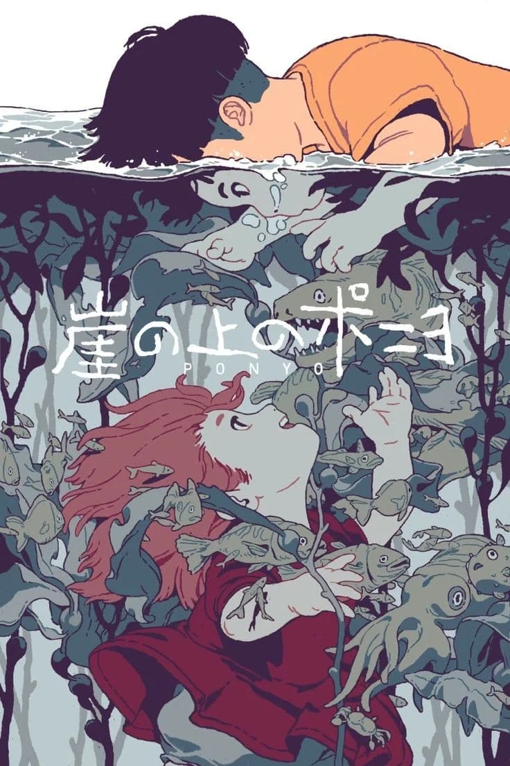 Poster phim Cô Bé Người Cá Ponyo