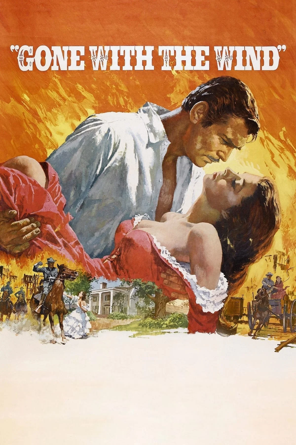 Poster phim Cuốn Theo Chiều Gió