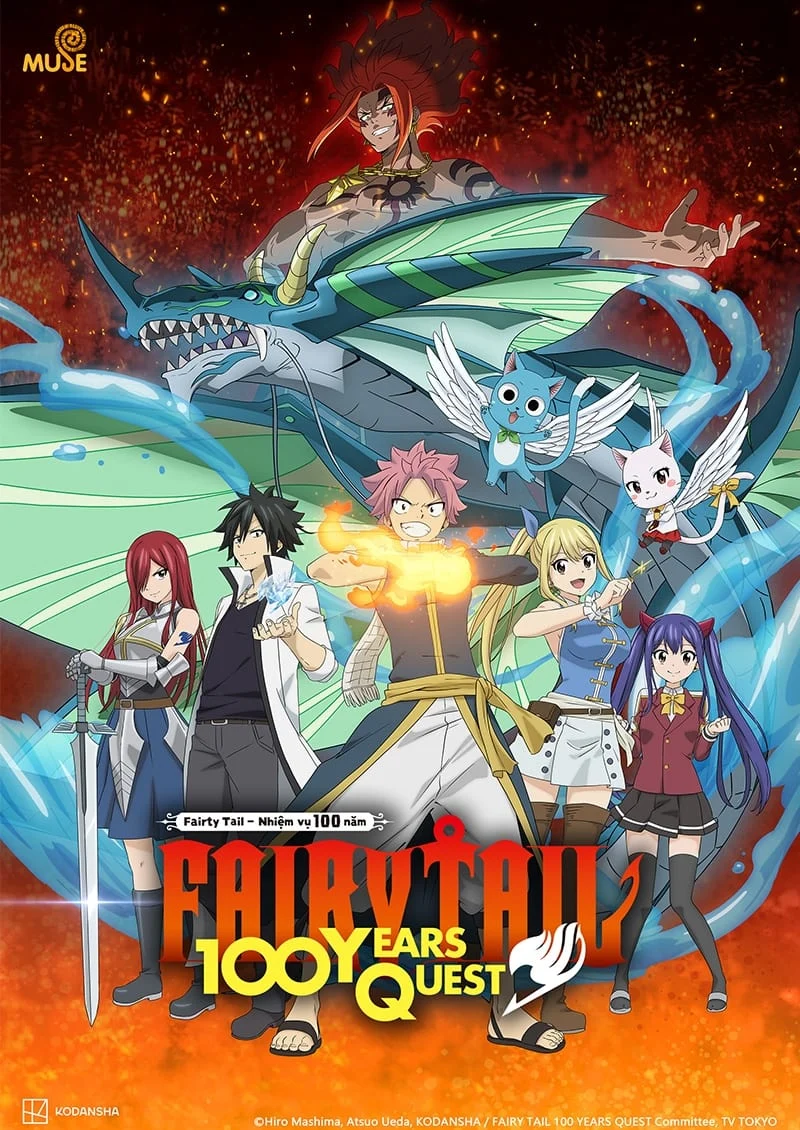 Poster phim Fairy Tail: Nhiệm Vụ 100 Năm