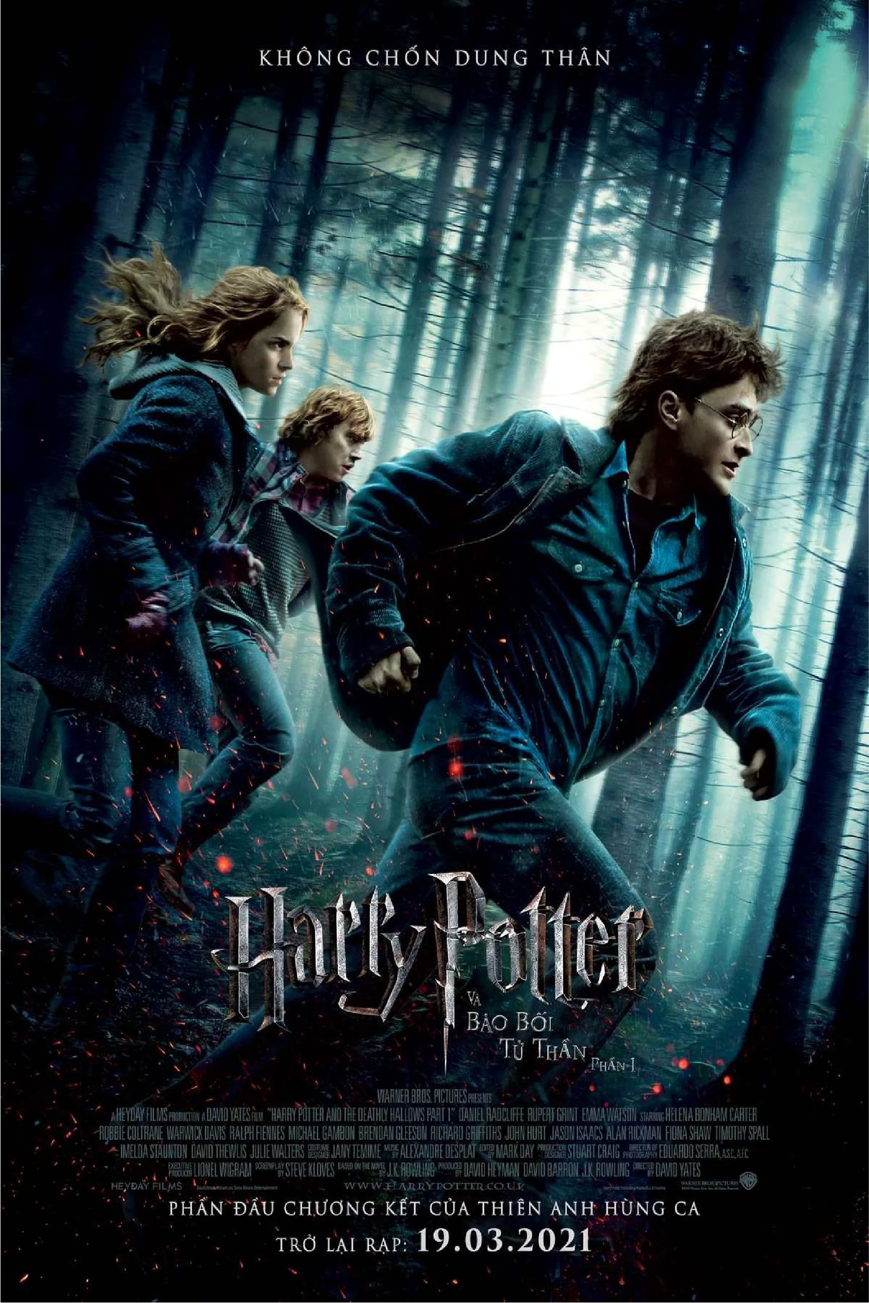 Poster phim Harry Potter và Bảo Bối Tử Thần: Phần 1