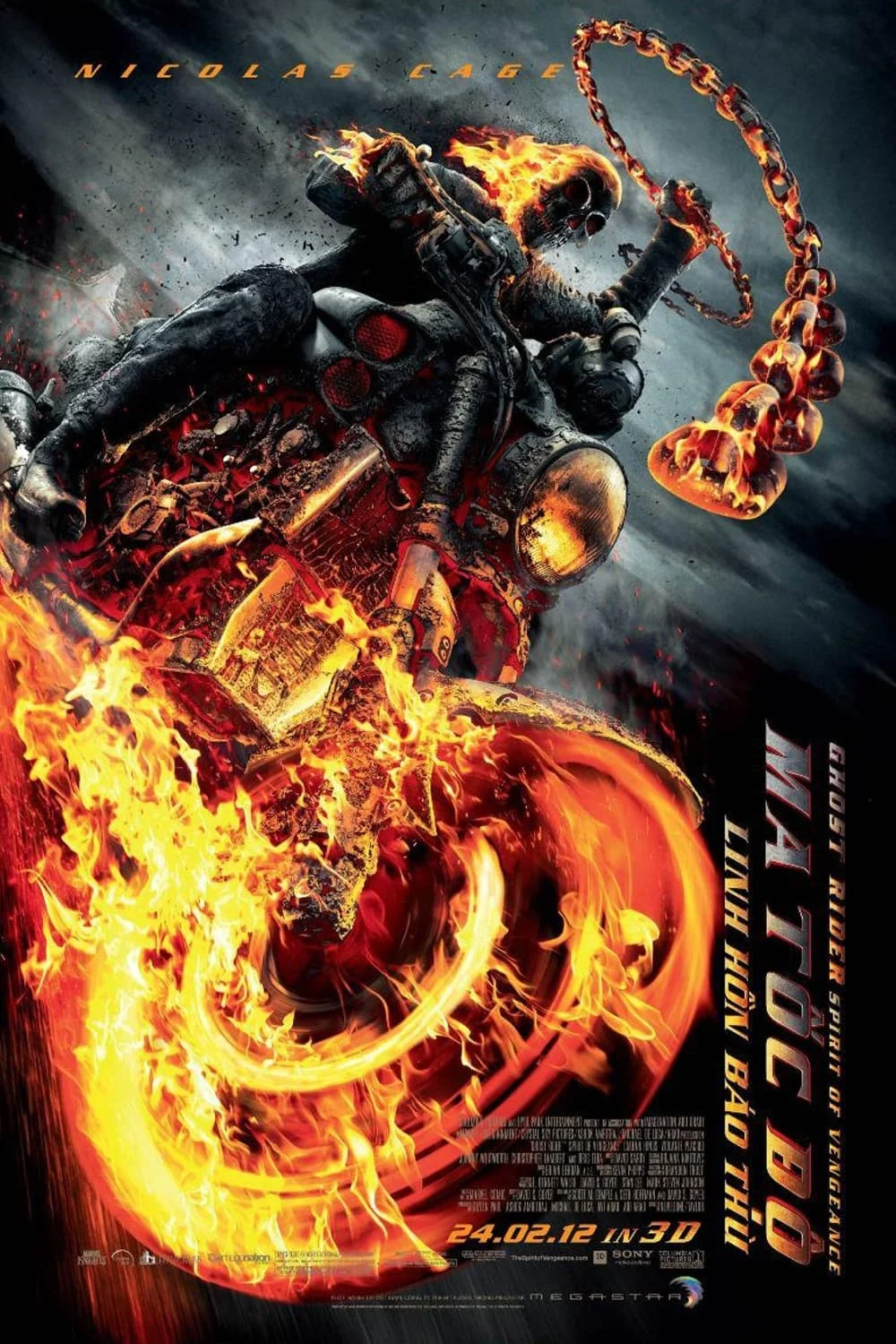 Poster phim Ma Tốc Độ 2: Linh Hồn Báo Thù