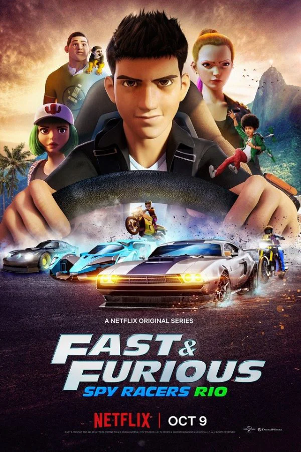 Poster phim Quá Nhanh Quá Nguy Hiểm: Điệp Viên Tốc Độ (Mùa 2: Rio)