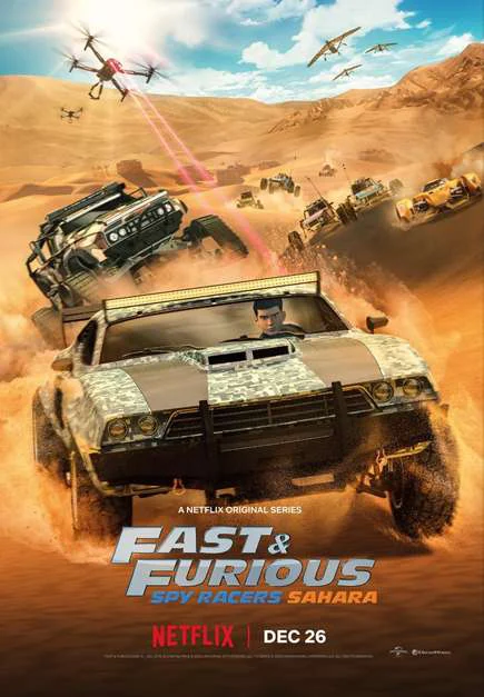 Poster phim Quá Nhanh Quá Nguy Hiểm: Điệp Viên Tốc Độ (Mùa 3: Sahara)