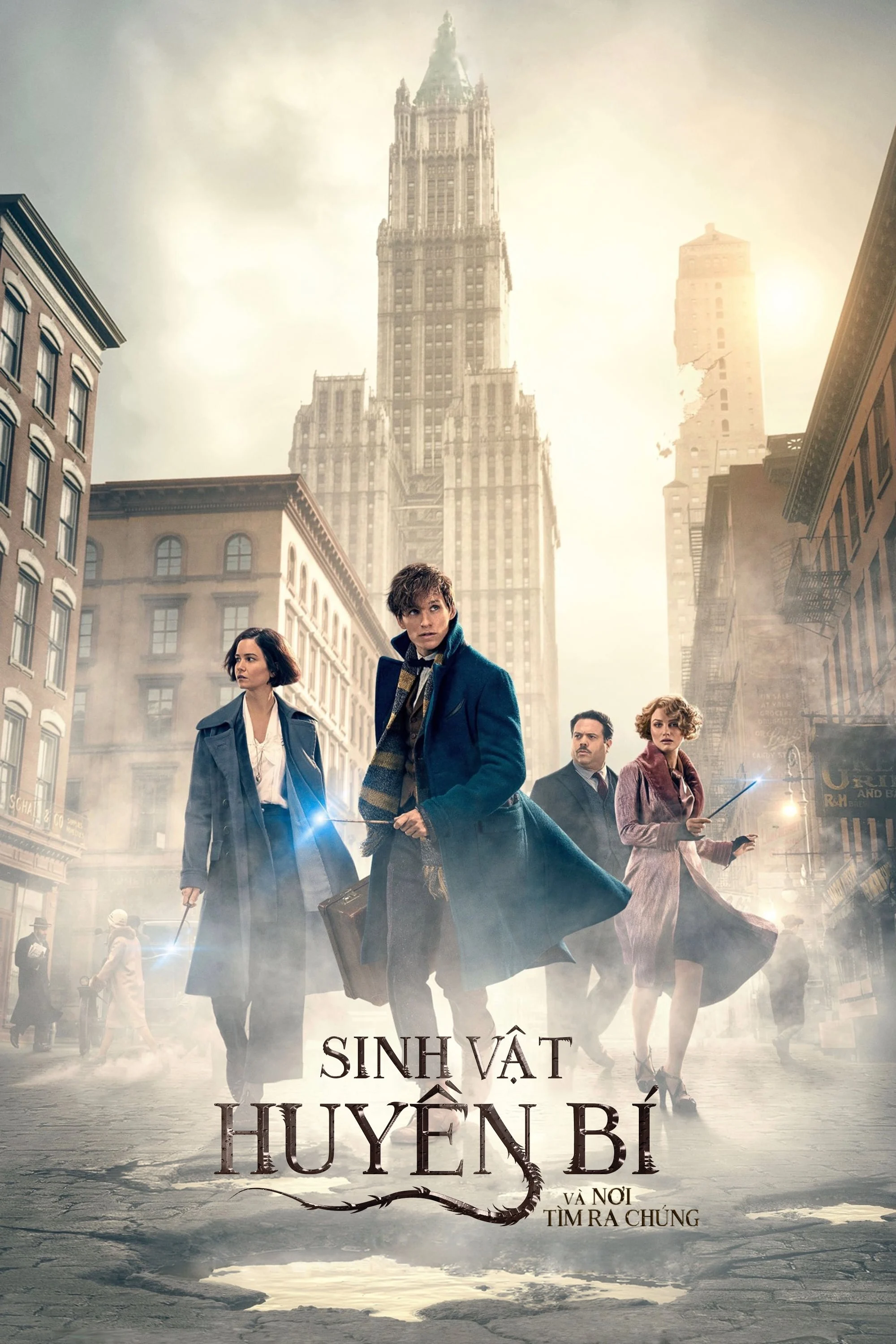 Poster phim Sinh Vật Huyền Bí và Nơi Tìm Ra Chúng