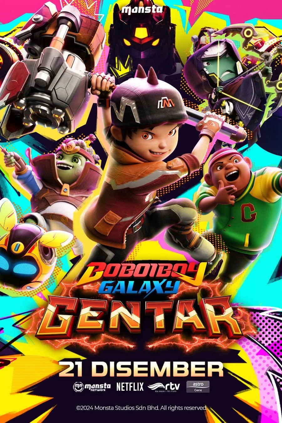 Poster phim BoBoiBoy Galaxy: Gentar