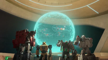 Poster phim Transformers: Chiến tranh Cybertron – Trái đất trỗi dậy