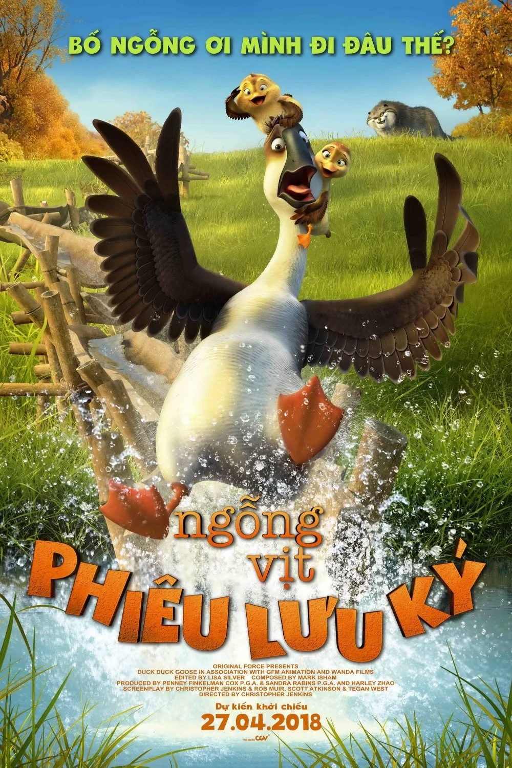 Poster phim Ngỗng Vịt Phiêu Lưu Ký