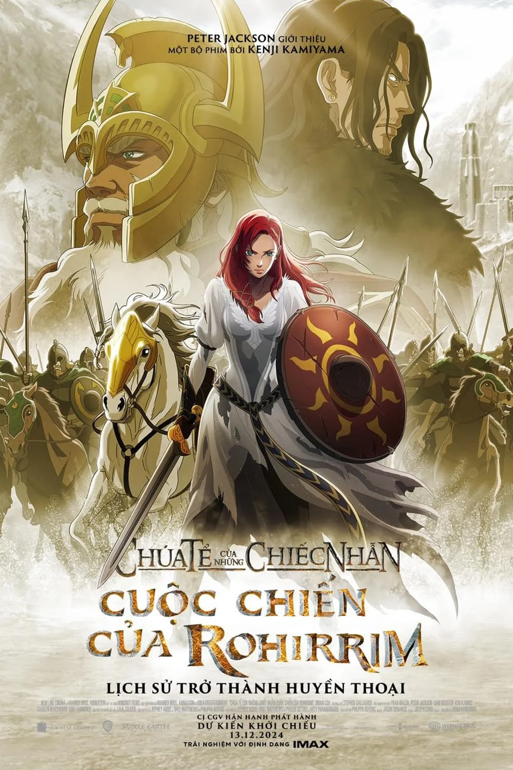 Poster phim Chúa Tể Của Những Chiếc Nhẫn: Cuộc Chiến Của Rohirrim