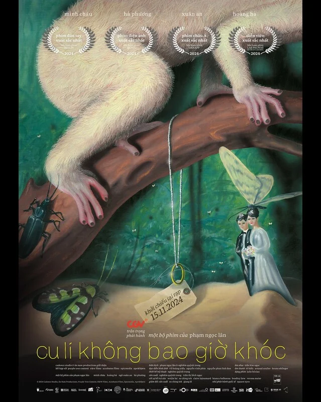 Poster phim Cu Li Không Bao Giờ Khóc