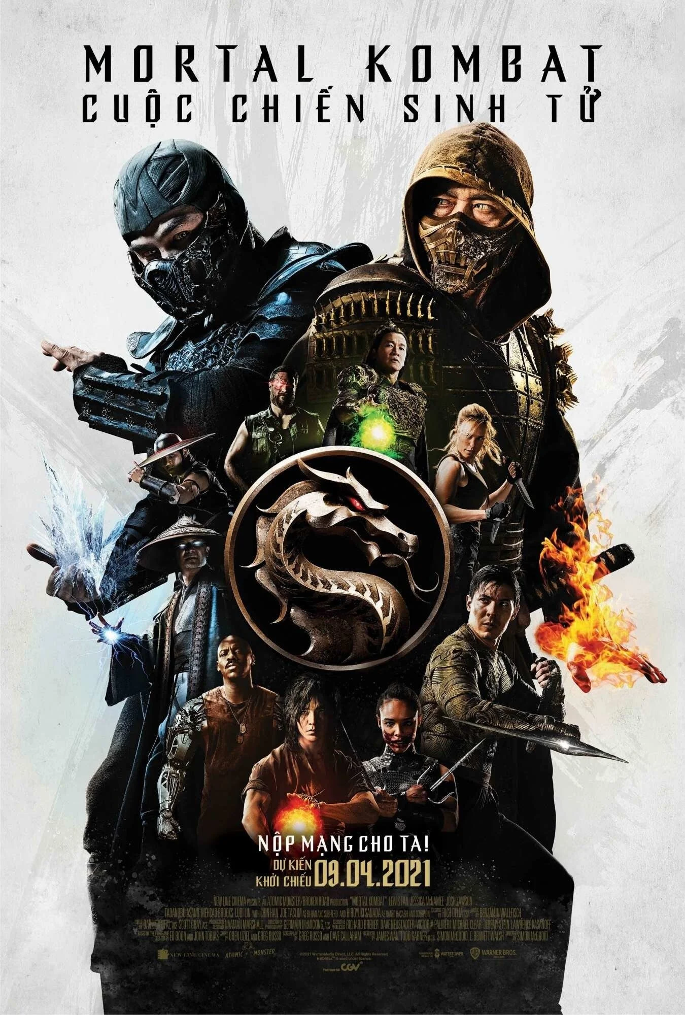 Poster phim Mortal Kombat: Cuộc Chiến Sinh Tử