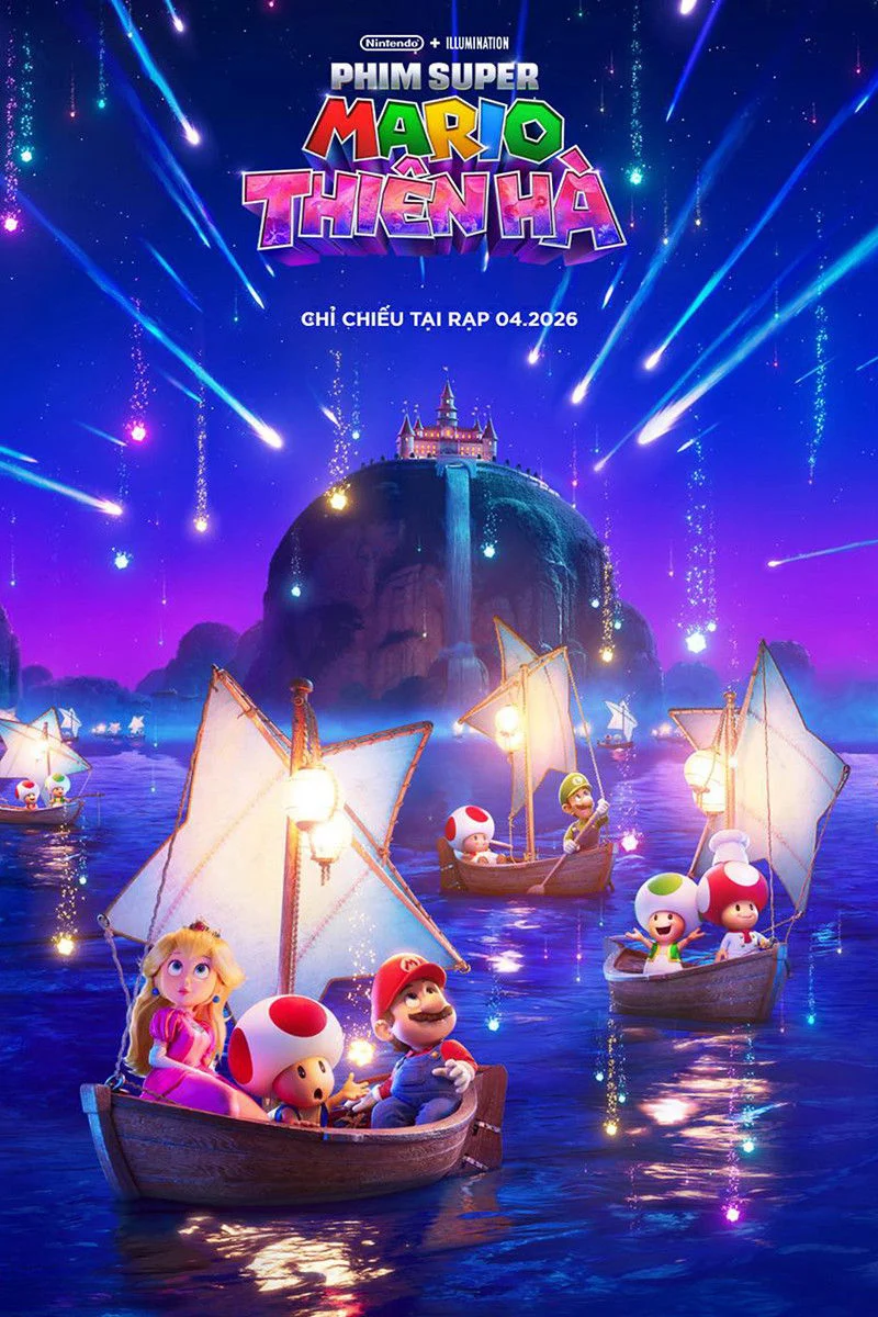 Poster phim Phim Super Mario Thiên Hà